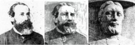 Virtual portraits of János Bolyai (by computer animation)